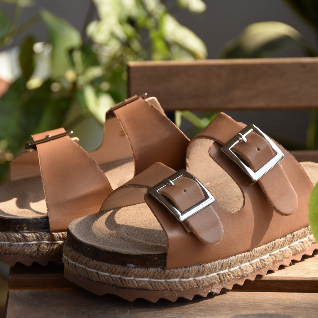 Sandale Promenade Tiza Caramel