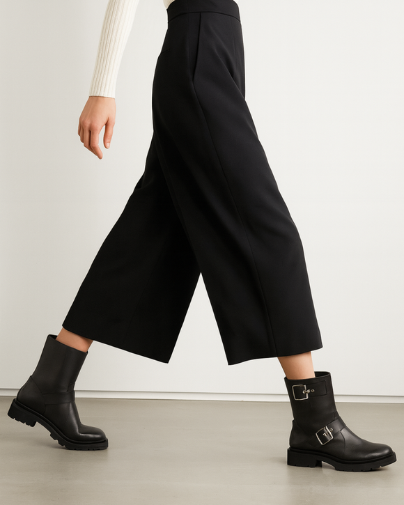 Boots Noir 2 Boucle