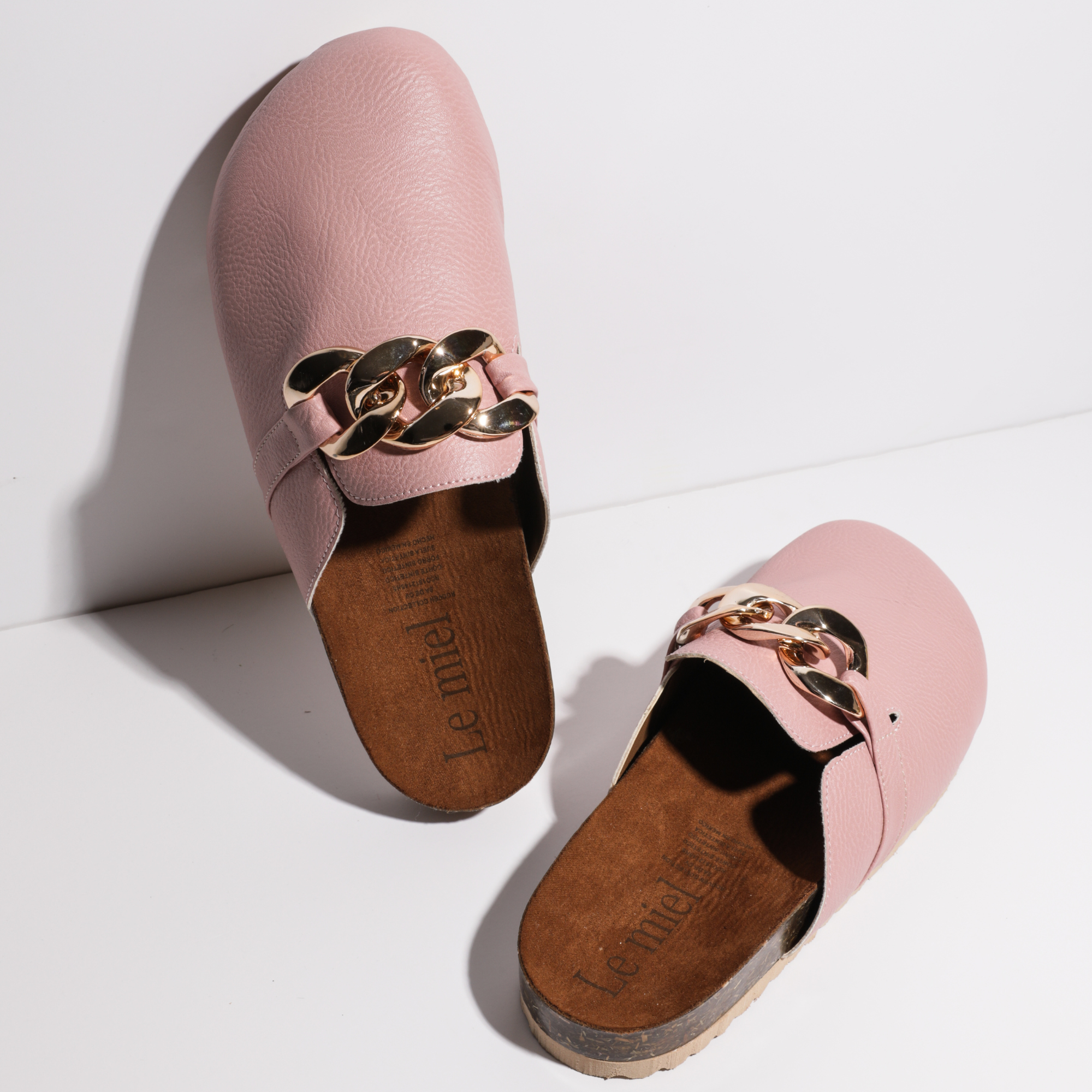 Zuecos Chain Rose
