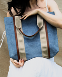 Tote Bag rétro XL color jeans