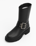 Boots Noir 1 Boucle