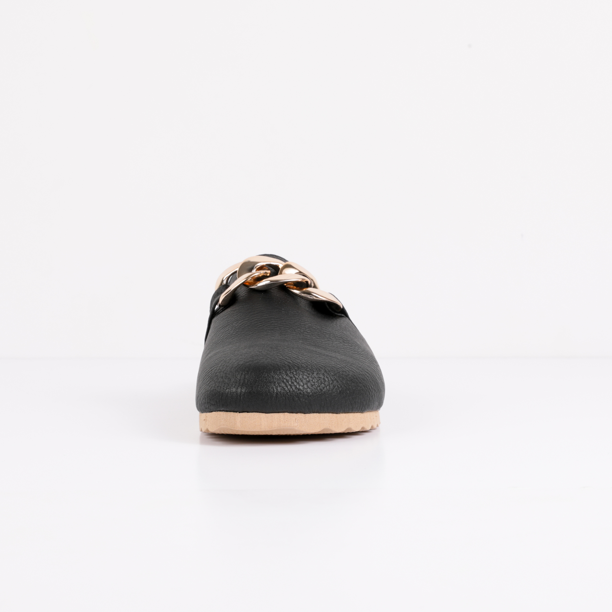 Zuecos Chain Noir