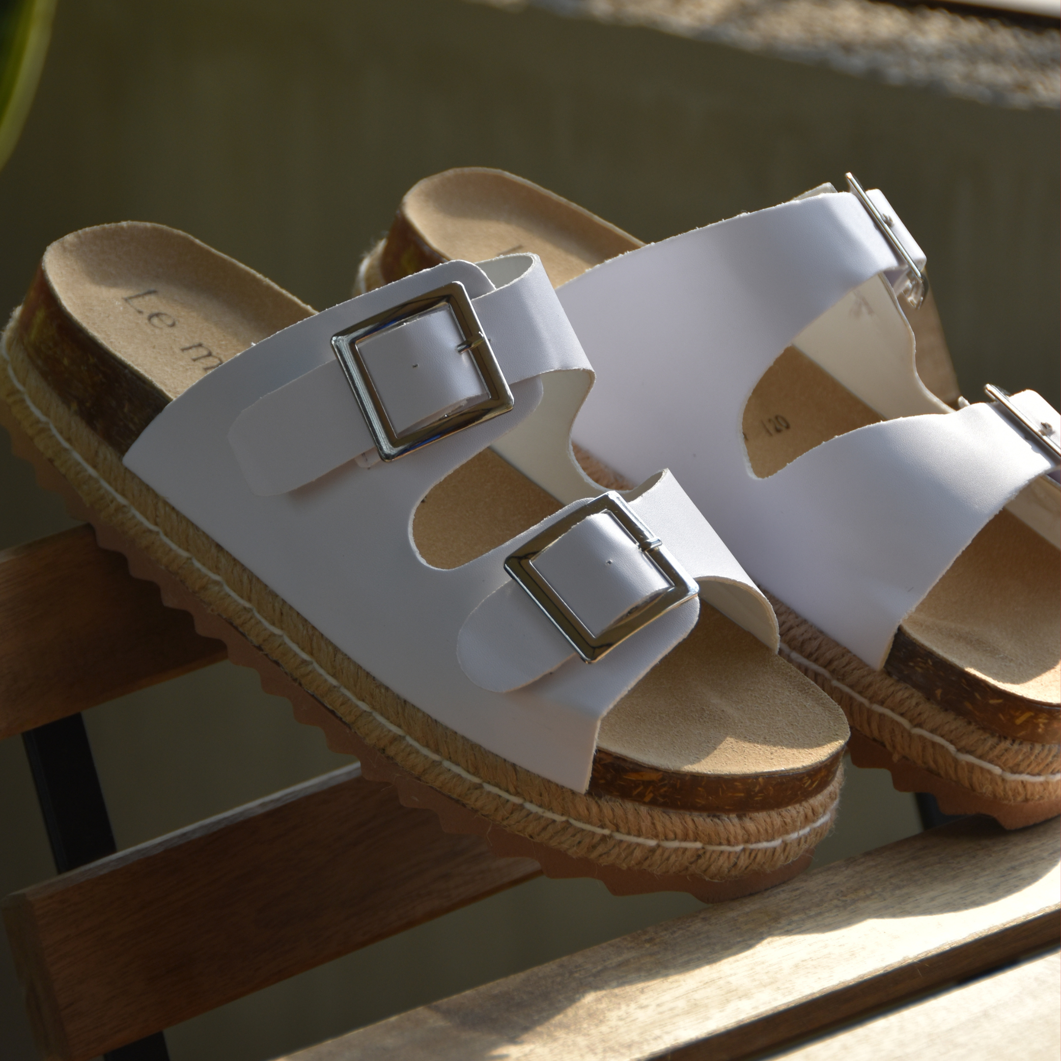 Sandale Promenade Blanc