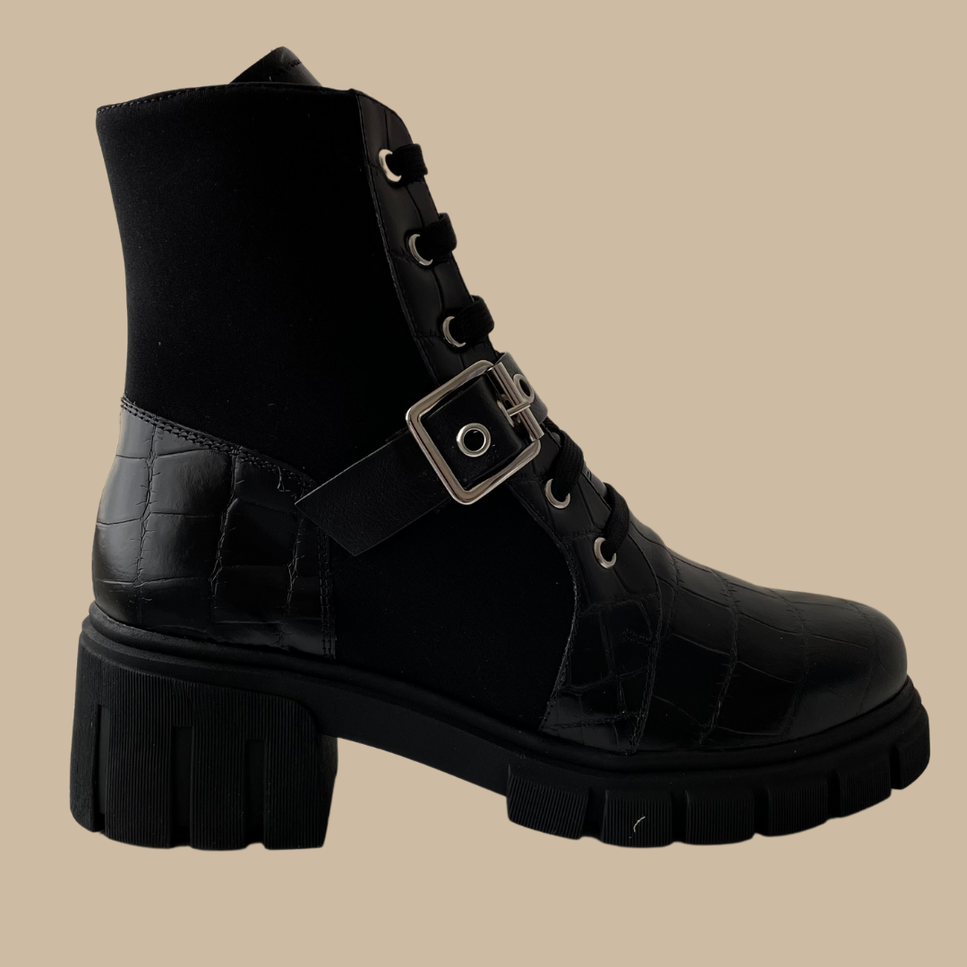Combat Boots Noir