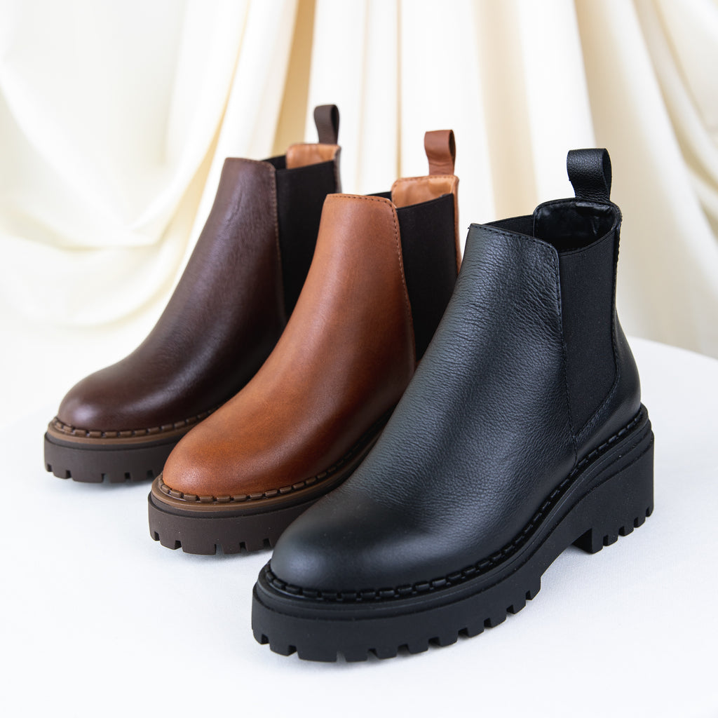 Chunky Chelsea Boots Miel
