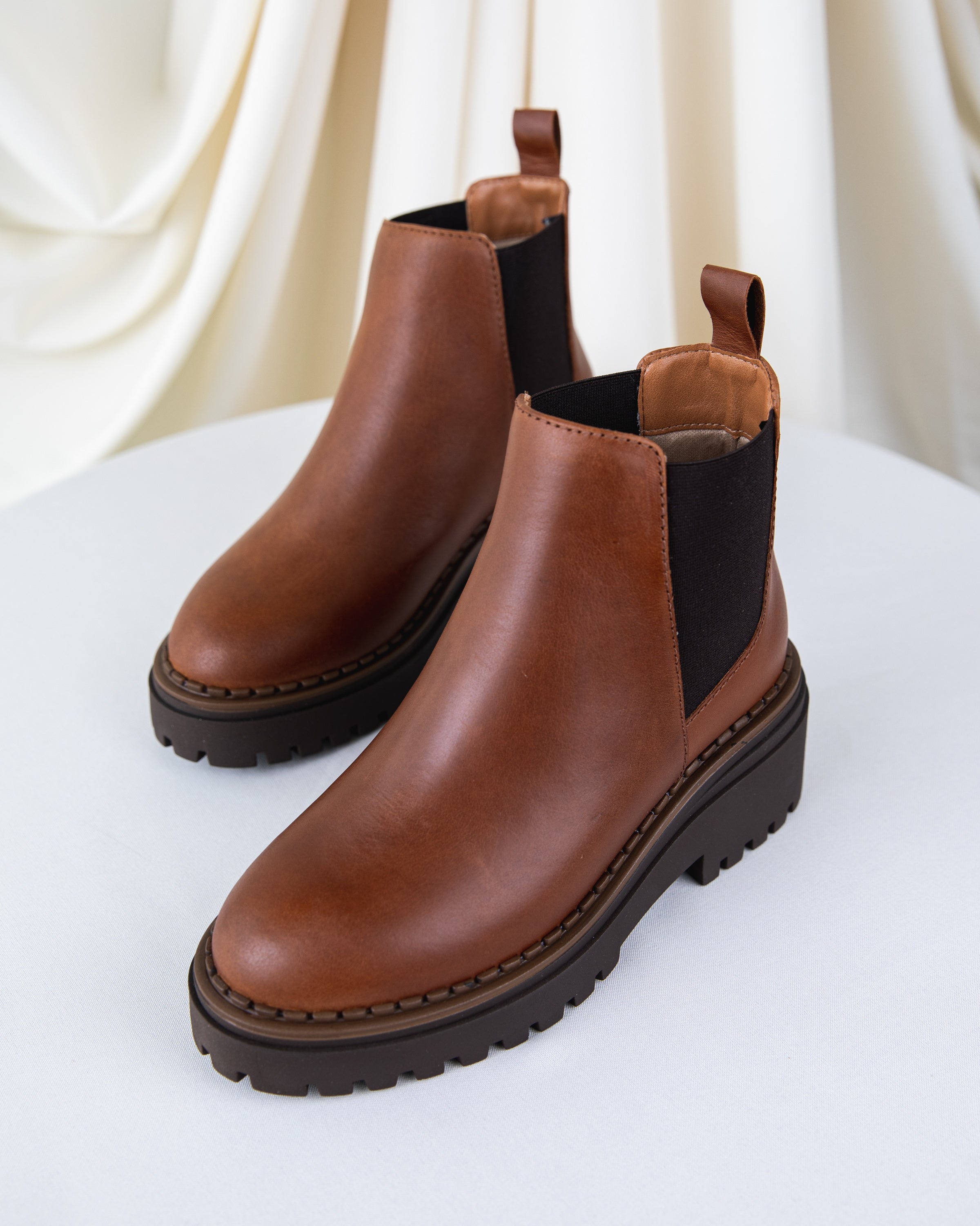 Chunky Chelsea Boots Miel