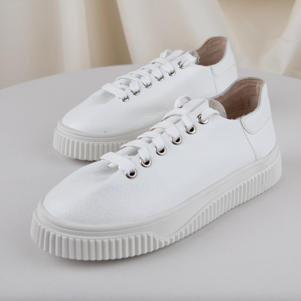 Tenis piel Blanc