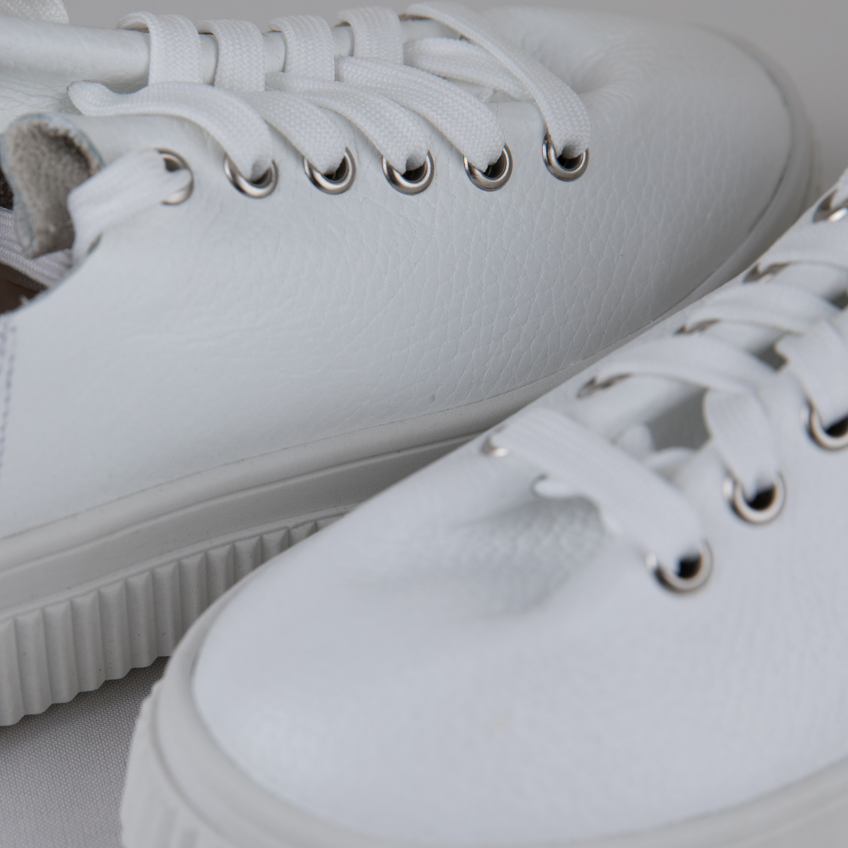 Tenis piel Blanc